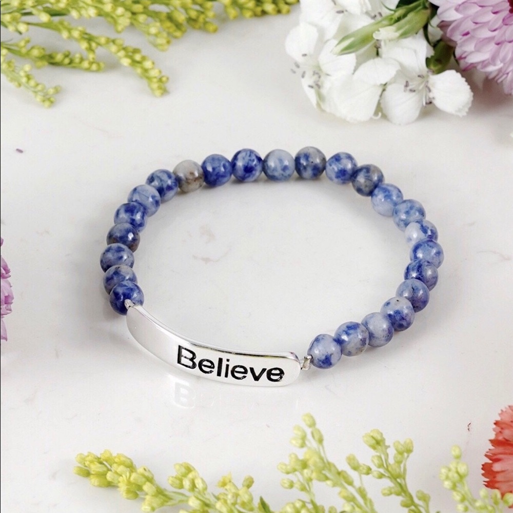 ♥️ LAPIS (ROUND) INSPIRATIONAL (BELIEVE)